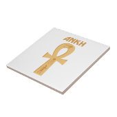 Egyptische Ankh Tegeltje (Zijkant)