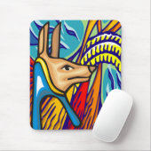 Egyptische Anubis Mousepad Muismat (Met muis)