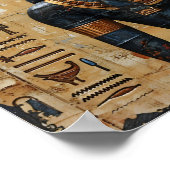 Egyptische Anubis Poster (Hoek)