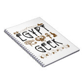 Egyptische archeologische voorouder notitieboek (Rechterzijde)