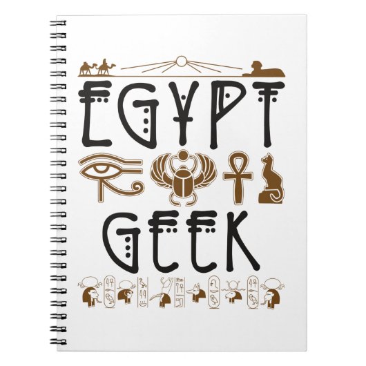 Egyptische archeologische voorouder notitieboek (Voorkant)