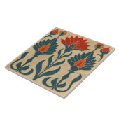 Egyptische Art Deco grens Tegeltje (Zijkant)