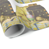 Egyptische artefacten: geheimen van de farao's cadeaupapier (Rol Hoek)