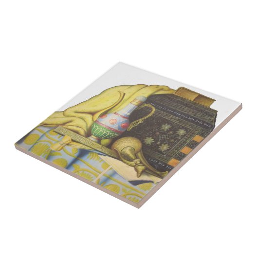 Egyptische artefacten: geheimen van de farao's tegeltje (Zijkant)