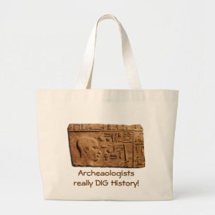 EGYPTISCHE artikelen voor reliëf Grote Tote Bag