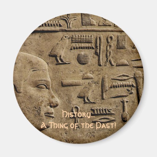 EGYPTISCHE artikelen voor reliëf Magneet (Voorkant)