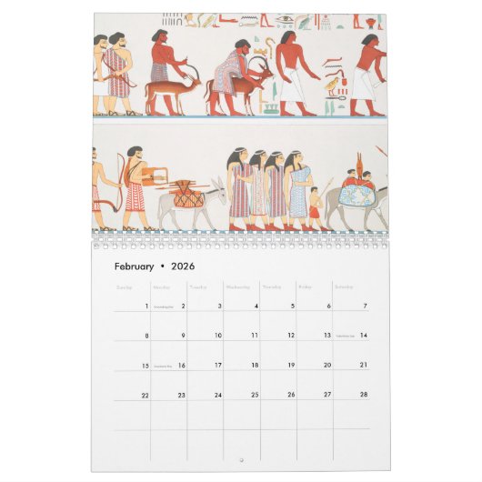  Egyptische avon Egypt Noord-Afrika Agenda Kalender (Feb 2026)