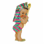 Egyptische Baby Cutout Staand Fotobeeldje<br><div class="desc">Egyptische Baby Cutout</div>