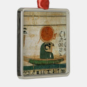 Egyptische begrafenis papyrus metalen ornament (Rechts)