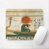 Egyptische begrafenis papyrus muismat (Met muis)