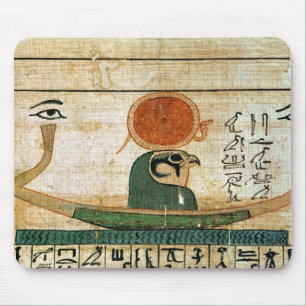 Egyptische begrafenis papyrus muismat