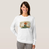 Egyptische begrafenis papyrus t-shirt (Voorkant volledig)