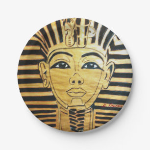 Egyptische Borden voor stijlpapier Papieren Bordje