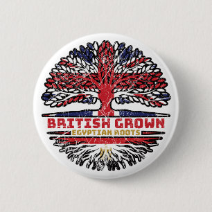 Egyptische Britse boom in het Verenigd Koninkrijk Ronde Button 5,7 Cm