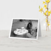 Egyptische Broodmaker Kaart (Gele Bloem)