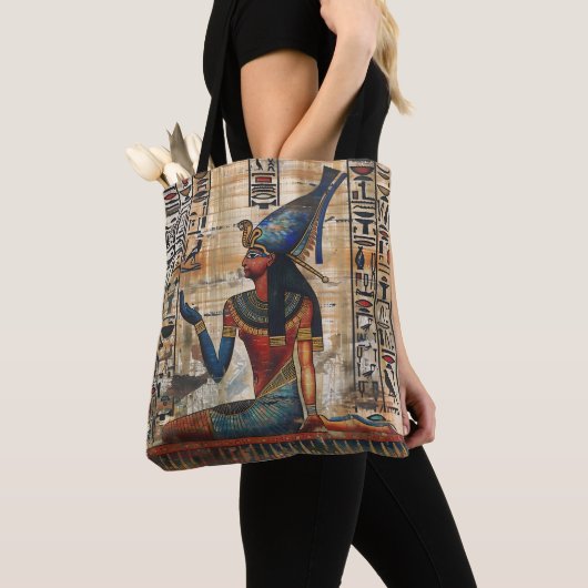 Egyptische burger tote bag (Dichtbij)