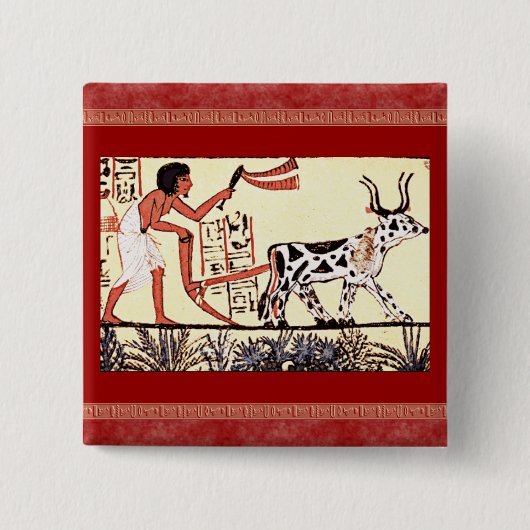 Egyptische Button met 1200 v.Chr. (Voorkant)