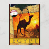 EGYPTISCHE CAMEL BRIEFKAART (Voorkant)