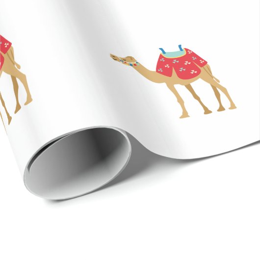 Egyptische Camel Cadeaupapier (Rol Hoek)