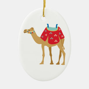 Egyptische Camel Keramisch Ornament