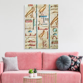 egyptische canvaskunst canvas afdruk (Insitu (Woonkamer))