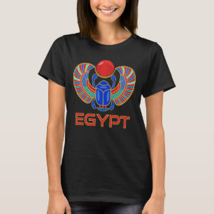 Egyptische carab met het woord Egypte T-shirt