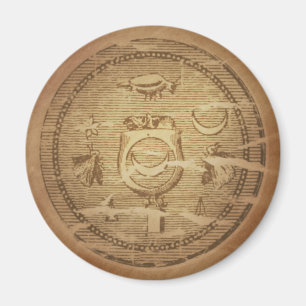 Egyptische charme tegen vernietiging magneet