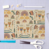 Egyptische Collage Papyrus Tissuepapier (Craft)
