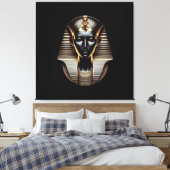 Egyptische coopal Art Canvas Afdruk (Insitu (Slaapkamer))