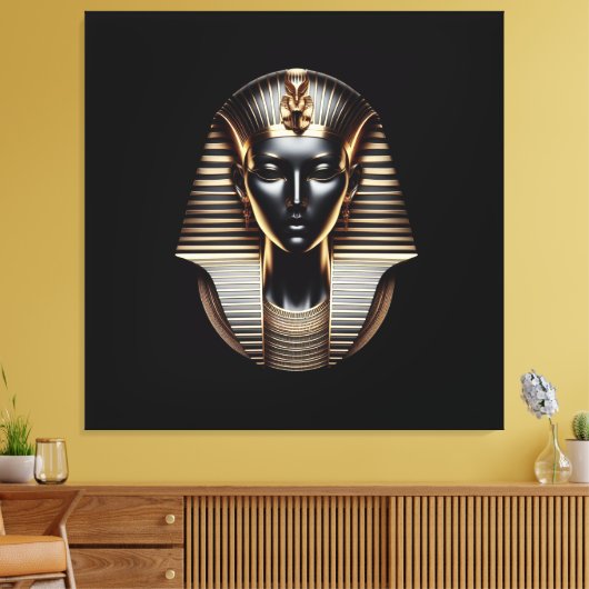 Egyptische coopal Art Canvas Afdruk (Insitu (Woonkamer))