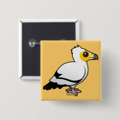 Egyptische cultuur vierkante button 5,1 cm (Voorkant /achterkant)