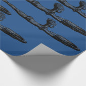 Egyptische damestapel cadeaupapier (Hoek)