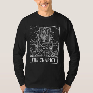 Egyptische De wagen Occulte Tarot Kaart Sweater Ma T-shirt