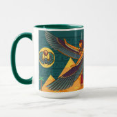 Egyptische Design Coffee-Mok Mok (Links)