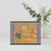 Egyptische DIEREN Briefkaart (Staand voorkant)