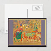 Egyptische DIEREN Briefkaart (Voorkant / Achterkant)