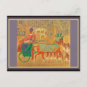 Egyptische DIEREN Briefkaart