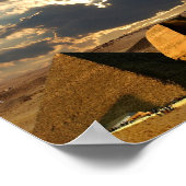 Egyptische druk poster (Hoek)