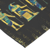 Egyptische edities over hiërogliefgoud en marmer korte tafelloper (Hoek)