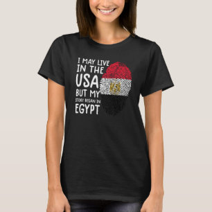 Egyptische Egyptische T-shirt Mannen Egyptische vl