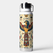"Egyptische Elegantie Keramische Thermos" Waterfles (Achterkant)