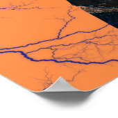 Egyptische Elektrische Magie Poster (Hoek)