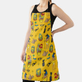 Egyptische elementen, Anubis, piramides patroon. Schort (Insitu)