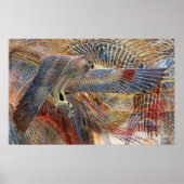 Egyptische Falcon Print (Voorkant)