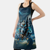 Egyptische fantasie figuur. schort (Insitu)