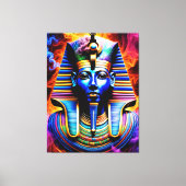Egyptische Farao Canvas Afdruk (Voorkant)