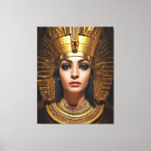 Egyptische Farao Canvas Print (Voorkant)