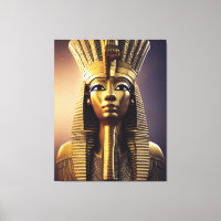 Egyptische Farao Canvas Print Canvas