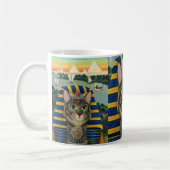 Egyptische farao Cat Bastet Egypt Bast Art Mok (Links)