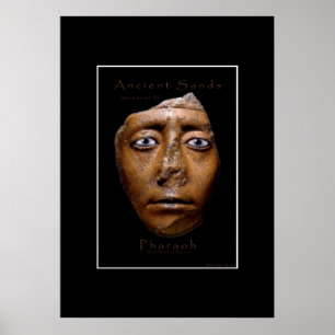 Egyptische Farao Face Art Poster